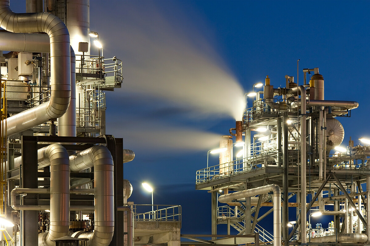 Решение для защиты от малых высот для нефтяной и нефтехимической промышленности